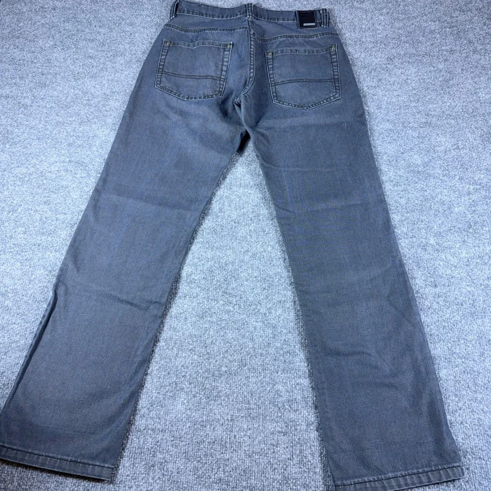 Y2K Southpole Authentic Collection Mens Black Faded Straight Leg Jeans W32 L32
